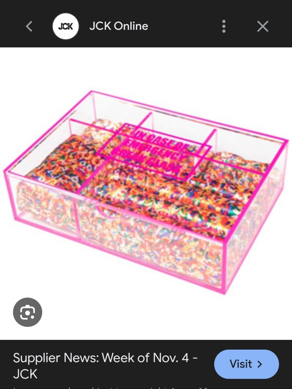 Stephanie Gottlieb and robynblair jewelry box Candy Rare